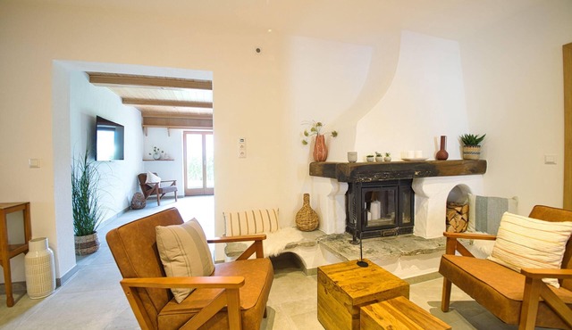 Spacious vacation apartment with garden & private sauna in the countryside