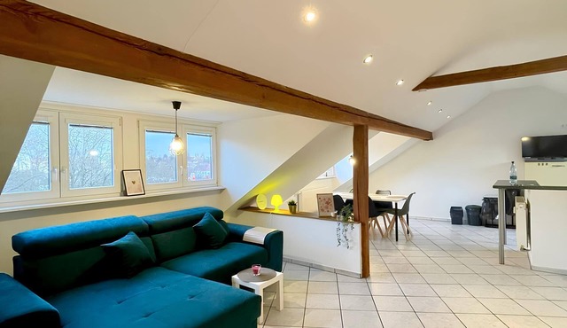 Spacious vacation apartment for up to 8 people in the heart of Zirndorf
