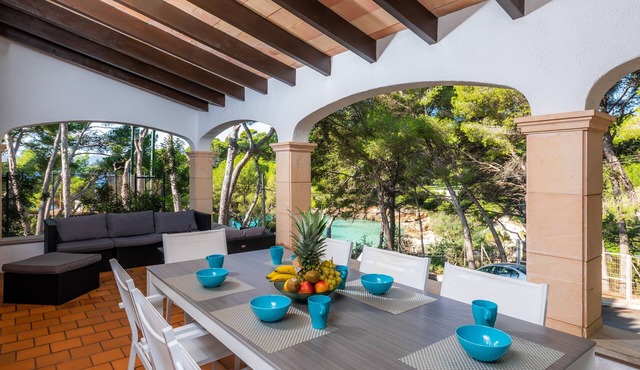 Spacious Villa “Casa de Cala Gat” with Sea View, Mountain View, Wi-Fi, Garden & Terrace; Parking Available