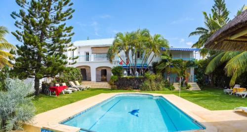 Spacious villa with sea view in Trou D'Eau Douce