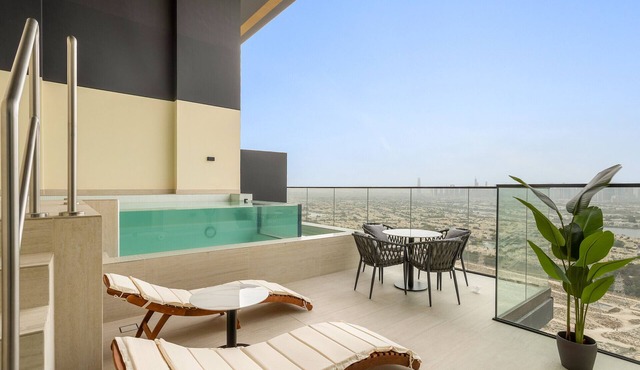 Spectacular 2BR with Private Pool in JVC