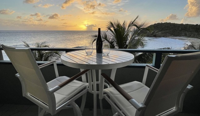 Spectacular Oceanfront Villa: Stunning Views, Breezes, Serenity, and Pristine!