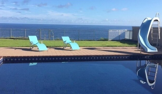 Spectacular Oceanfront Private Home with swimming pool near Hilton hotel.