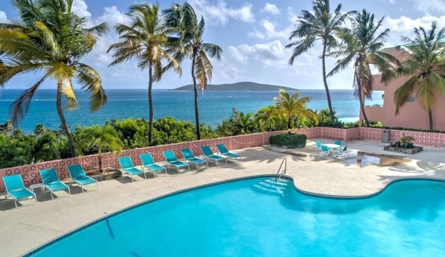 Spectacular Oceanview 2 Bedroom Coakley Bay Condo with AC & Wifi.