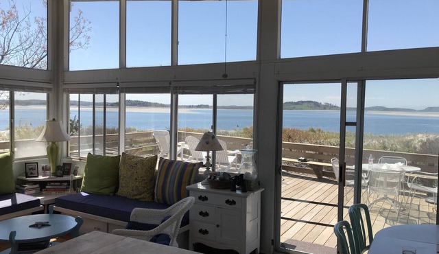 Spectacular Sunsets And Private Beach In A Nantucket Style Summer Cottage.
