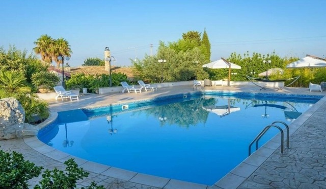 Splendid luxury residence converted from an old farmhouse with swimming pool and barbecue area, .