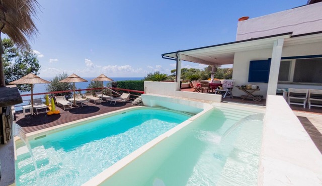 Splendid Villa with private pool and stunning views in Sperlonga, near Rome