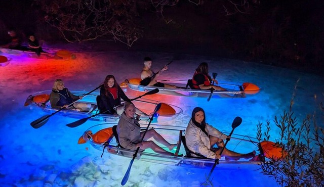 Split to Zrnovnica River Transparent Kayak Glow Tour