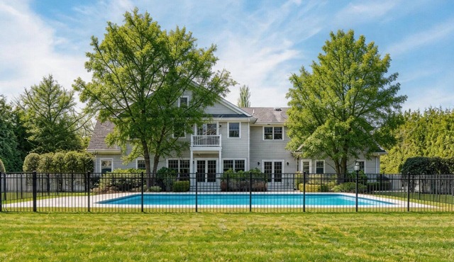 Sprawling Shinnecock Hills estate with a heated pool, walking distance to.