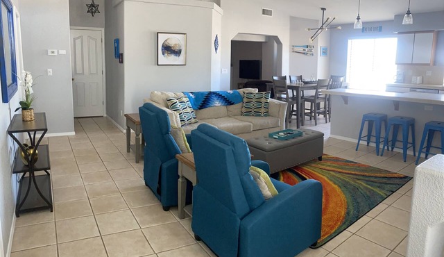 Spread Out with Family and Friends with 2 Living Rooms!