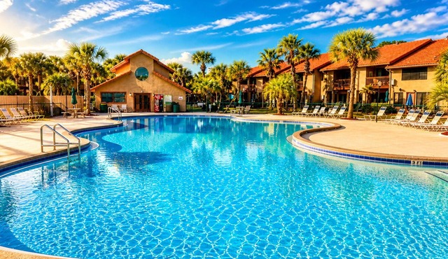 SPRING BEACH VACAY- HEATED POOLS, GOLF CART, 11 POOLS, MINI GOLF- 5 STAR REVIEWS