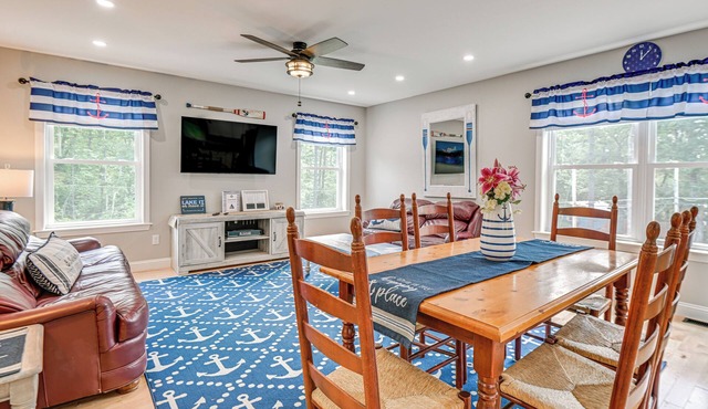 Square Pond Vacation Rental w/Boat Dock & View!