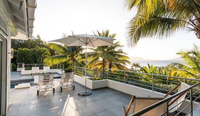 ST BART LUXURY VILLA SKRUTTEN, WITH OCEAN VIEW AND CONTEMPORARY FURNISHING