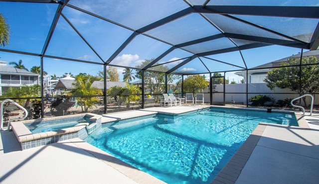 St. James City Vacation Home with Private Dock, Pool and Gulf Access