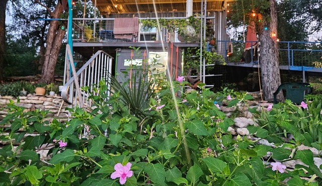 Stacked Container Home in the Texas Hill Country Across from the River