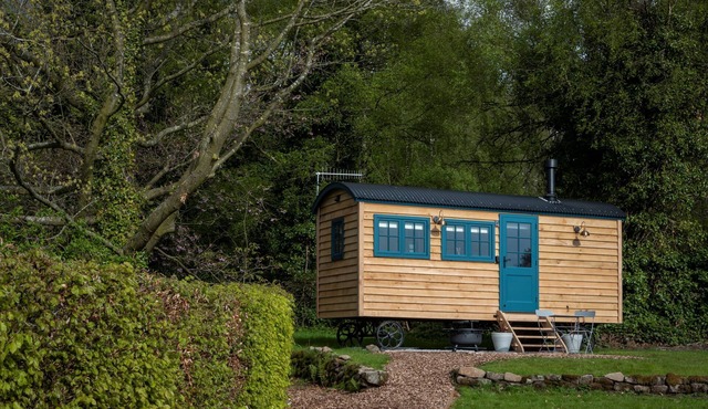 Stag Shepherd's Hut Chatsworth Estate