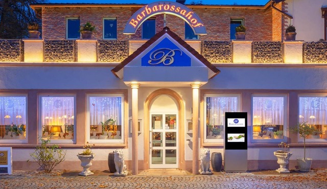 Standard Double Room, Shower, Toilet - Hotel-Restaurant Barbarossahof