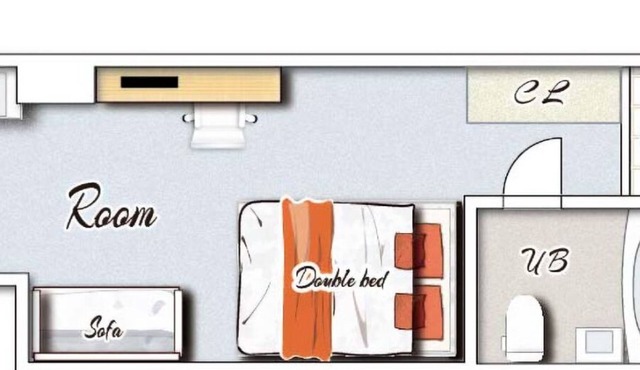 Standard Room 1 double bed Nonsmoking Room onl/Miyazaki Miyazaki
