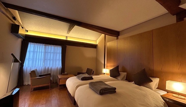 Standard twin room without meals/Mima Tokushima