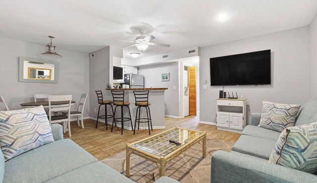 Station One's First Flight at Station One 2 Bedroom, Easy Access to the Oceanfront!