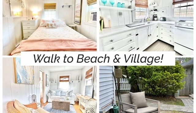 Stay in a TINY HOUSE!★0.4mi to Beach★Village★Restaurants★Pet Friendly ★ 2 bikes!