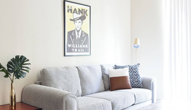Stay in the heart of downtown Montgomery. Walk to restaurants, nightlife and events, then unwind in a modern apartment with a private balcony, full kitchen and gated parking. Book your stay today! Now