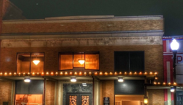 Stay inside a historic bank building on the town square - The Night Deposit