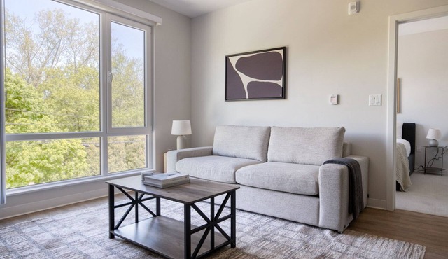 Stellar Roslindale 2BR w/Gym & W/D, walk to T stop, by Blueground
