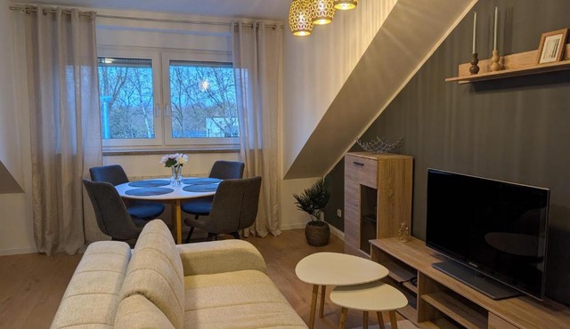 Stilvolle Ferienwohnung zum Wohlfühlen- zentral und ruhig