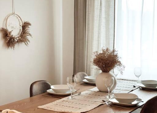Stilvolle Wohnung mit Bergblick