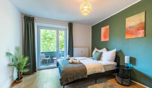 Stilvolle Wohnung mit Balkon- Wenige Gehminuten von der Altstadt