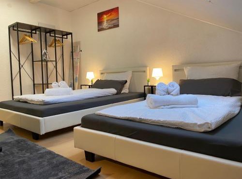 STN Deluxe Suite - Ferienwohnung mit 2 Schlafzimmer & Parkplatz, Highspeed WLAN, Netflix Premium, Zentral zu Audi & Schwarz Gruppe