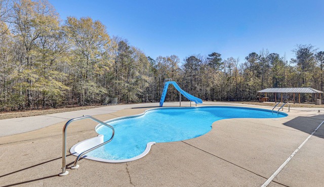 Stocked Pond! 33-Acre LaGrange Estate w/2 Units