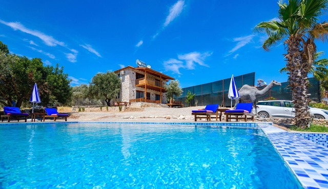 Stone Architecture Villa in Seydikemer, Mugla - AWZ 189