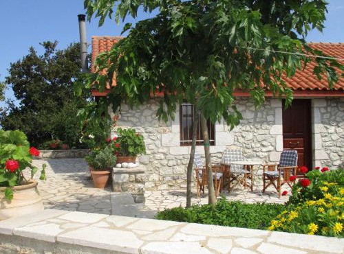 Stone House in a quiet landscape, Leonidion