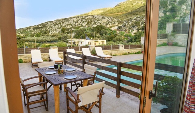 Stone Villa-Private pool-5mins to Falasarna Beach