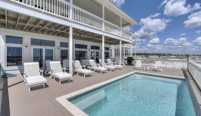 Storks Nest - 30A Beachfront Home with Private Pool & Direct Beach Access