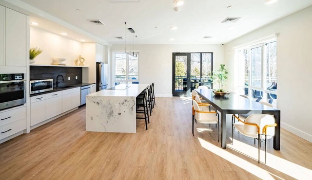 Striking Roslindale 2BR w/Fitness & Laundry, walk to T, by Blueground