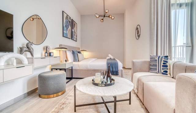 Striking Studio at Mesk 1 Midtown Dubai Production City by Deluxe Holiday Homes