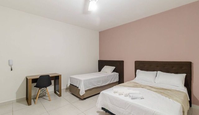 Studio 05 com Wi-fi e Próximo ao Shopping Tatuapé