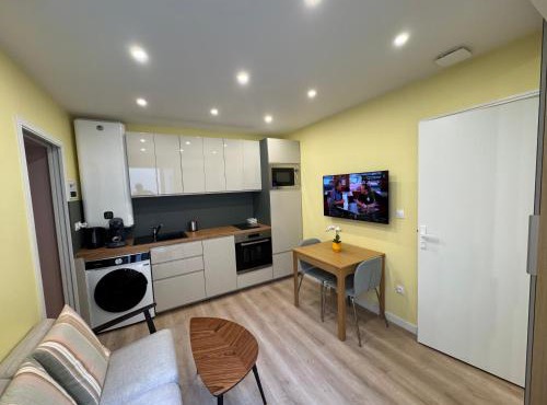 Studio 23m2 climatisé-Parking privé - Lycée Roosevelt - Arena - Gare
