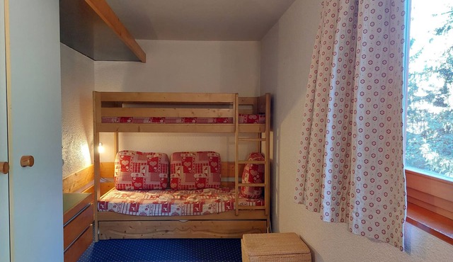Studio 3 pers, near slopes and shops, Arc 1800, Les Arcs