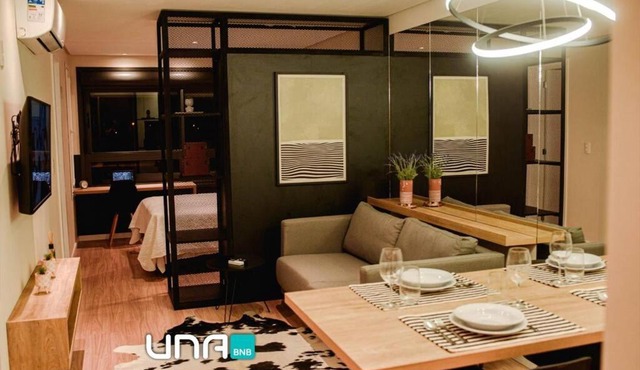Studio 308 no Parque Una com garagem