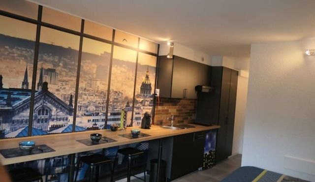 Studio 318 Industriel de 22m² + Parking Sécurisé