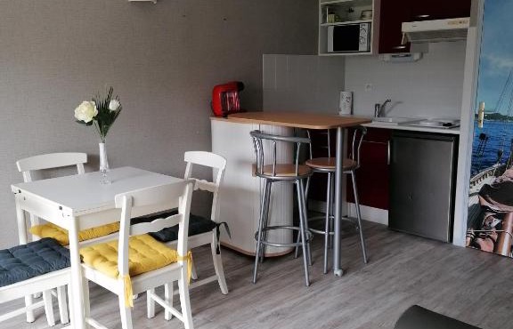 Studio 4 personnes à 100m de la plage