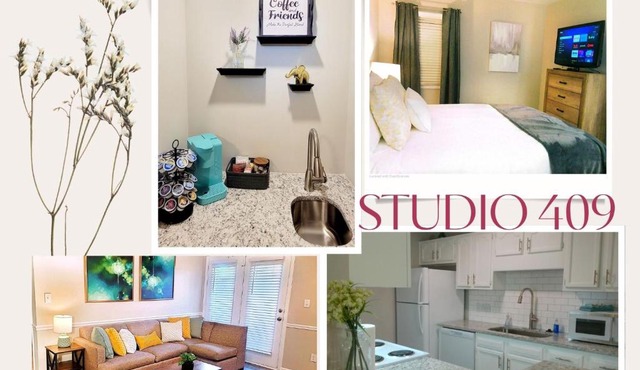 Studio 409 Spring Lake - Fayetteville Near Fort Brag - Your Accessible Hub with Ultra-Fast WIFI