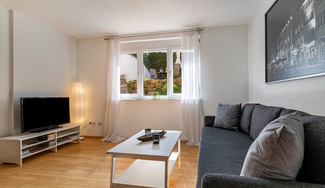 Studio Apartment 'Ferienwohnung Lehen - Herr 1' with Shared Garden and Wi-Fi