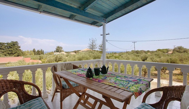 Studio Apartment "Areti Orfeas One-Bedroom Apartment" near Beach with Balcony & Wi-Fi