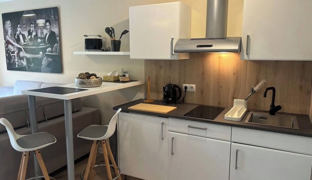 Studio Apartment 'City Apartment' with Balcony and Wi-Fi