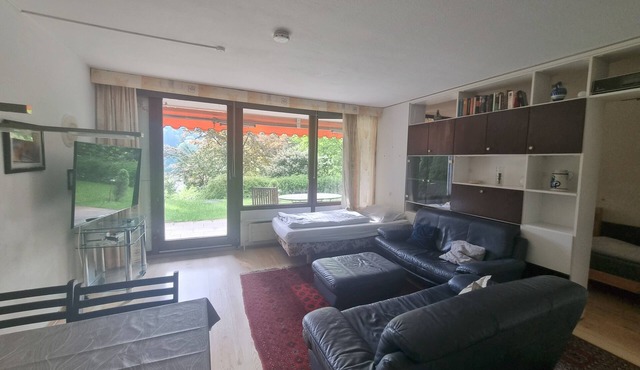 Studio Apartment 'Monteur-Einzimmer-5' with Mountain View, Private Terrace & Wi-Fi